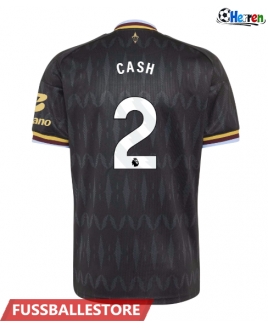 Günstige Aston Villa Matty Cash #2 Auswärtstrikot 2026-27 Kurzarm